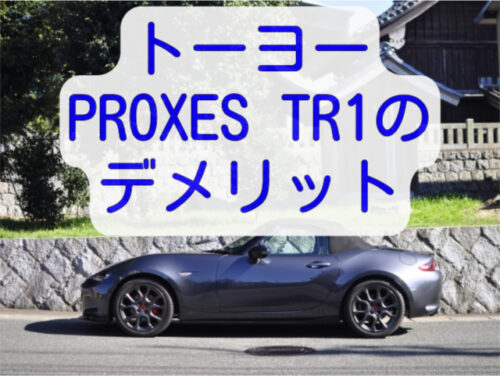 PROXES TR1のデメリット